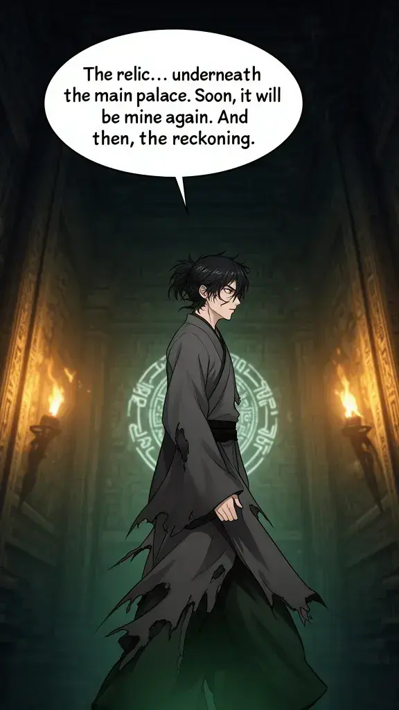 First step of reclamation – seeking his treasure.